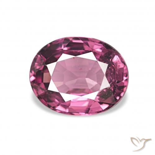 1.30ct Traube Rhodolith-Granat, Oval, VS
