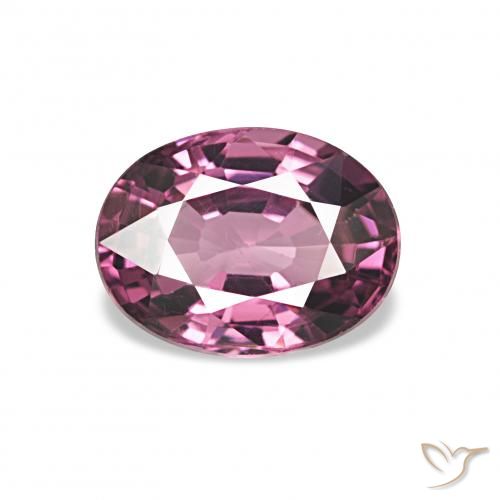 1.04ct Medium Magenta-Pink Rhodolith-Granat, Oval, VVS-VS
