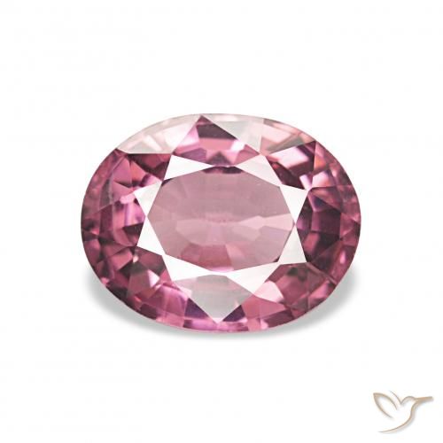 1.23ct Tiefes Magenta Rhodolith-Granat, Oval, VVS-VS