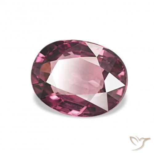 9,17 ctw natürlicher Dunkles Magenta-Pink Rhodolith-Granat, Oval, VVS-VS