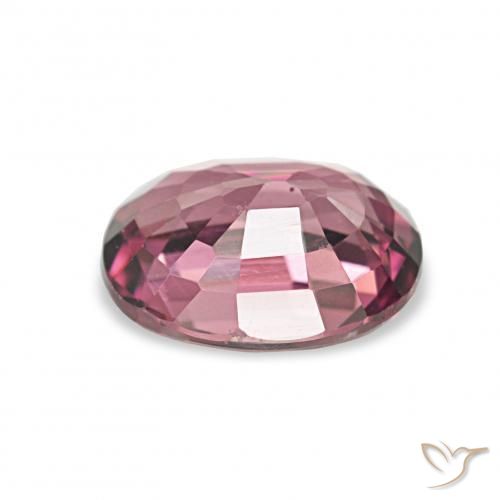 9,17 ctw natürlicher Dunkles Magenta-Pink Rhodolith-Granat, Oval, VVS-VS