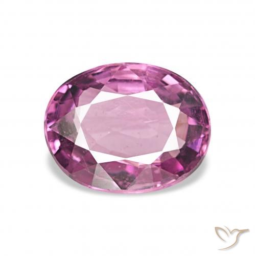 1.27ct Helles Himbeerrot Rhodolith-Granat, Oval, VVS-VS