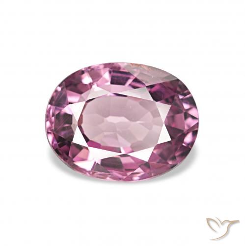 1.14ct Mittelviolett Rhodolith-Granat, Oval, VVS