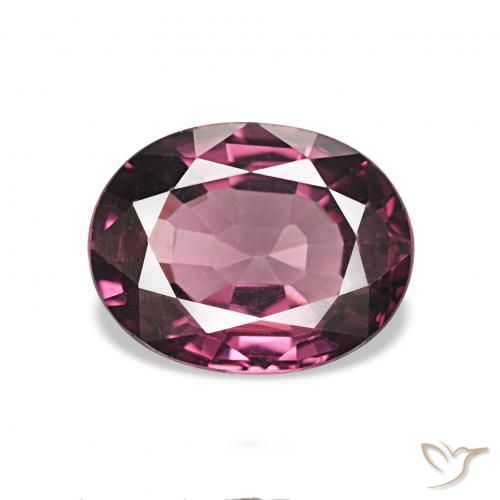 1.50ct Mittelviolett Rhodolith-Granat, Oval, VVS