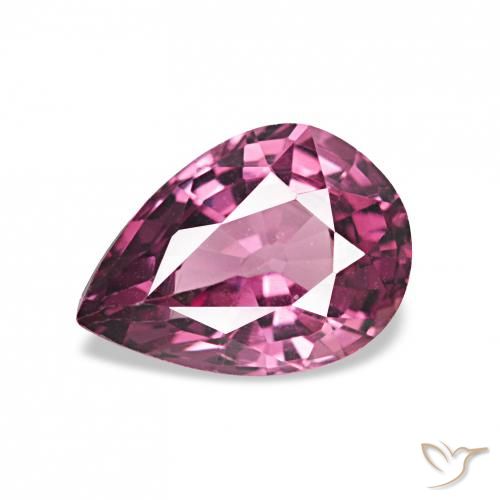 0.97ct Traube Rhodolith-Granat, Birnenform, VVS