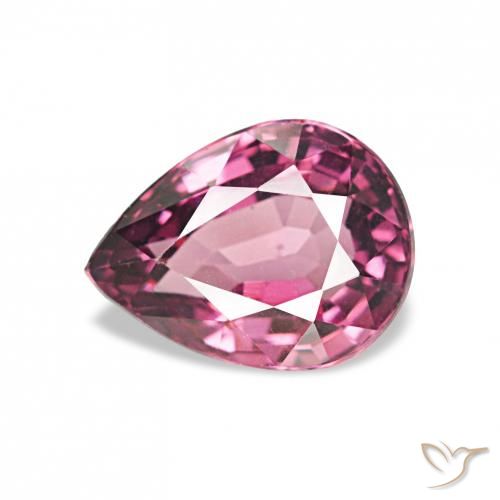 1.10ct Mittelviolett Rhodolith-Granat Edelsteine, Birnenform, VVS
