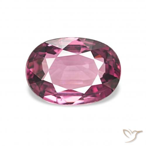 1.18ct Himbeerrot Rhodolith-Granat, Oval, VVS