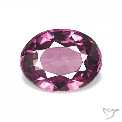 1.27ct Helle Traube Rhodolith-Granat, Oval, VVS