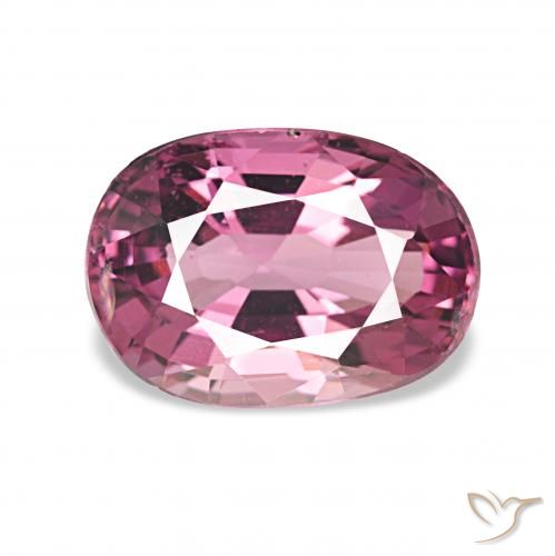 1.61ct Intensives Lila Rhodolith-Granat, Oval, VVS