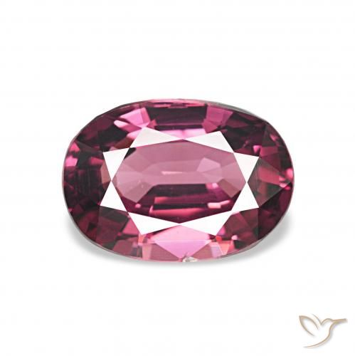 1.24ct Mittelviolett Rhodolith-Granat, Oval, VVS