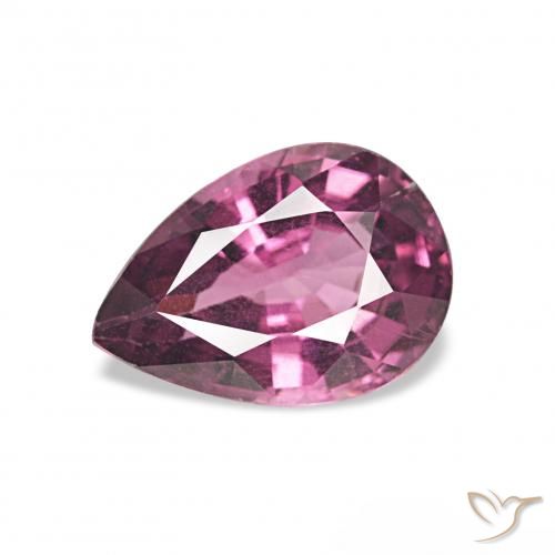 1.16ct Traube Rhodolith-Granat, Birnenform, VVS-VS