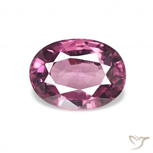 1.06ct Mittelviolett Rhodolith-Granat, Oval, VVS-VS