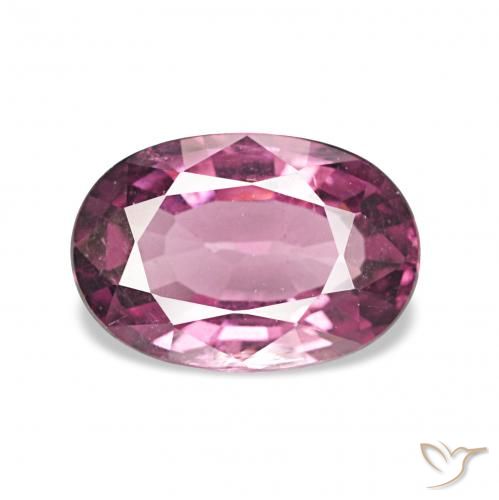 1.34ct Rosaig-lila Rhodolith-Granat, Oval, VS