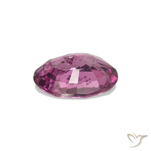 9,17 ctw natürlicher Tiefes Magenta-Pink Rhodolith-Granat, Oval Schliff, VS-SI