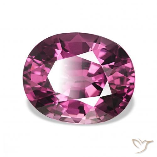 9,17 ctw natürlicher Medium Dark-Purple Rhodolith-Granat, Oval, VVS