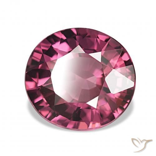 9,17 ctw natürlicher Magenta-Rosa Rhodolith-Granat, Oval, VVS