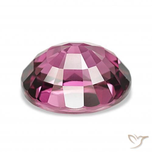 9,17 ctw natürlicher Tiefes Magenta-Pink Rhodolith-Granat, Oval, VVS