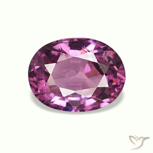 1.08ct Purpurfarbener Rhodolith, Oval, VS
