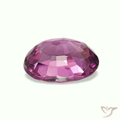 1,08 ctw natürlicher purpurfarbener Rhodolith, Oval Schliff, VS