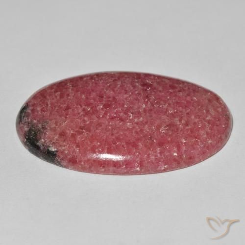 9,17 ctw natürlicher Rot Rhodonit, Oval, Lichtundurchlässig