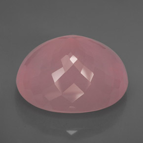 150,95 ctw natürlicher rosafarbener Rosenquarz, Transparent, Transparent / Lichtdurchlässig