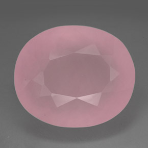 216,65 ctw natürlicher rosafarbener Rosenquarz, Transparent, Transparent / Lichtdurchlässig