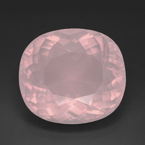 139,70 ctw natürlicher rosafarbener Rosenquarz, Transparent, Transparent / Lichtdurchlässig