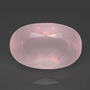 138,35 ctw natürlicher rosafarbener Rosenquarz, Transparent, Transparent / Lichtdurchlässig