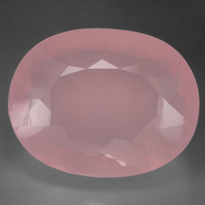 474,40 ctw natürlicher rosafarbener Rosenquarz, Transparent, Transparent / Lichtdurchlässig