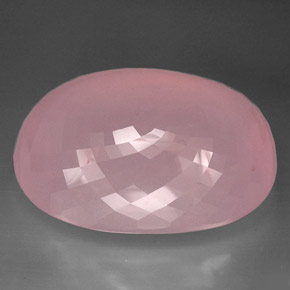 474,40 ctw natürlicher rosafarbener Rosenquarz, Transparent, Transparent / Lichtdurchlässig