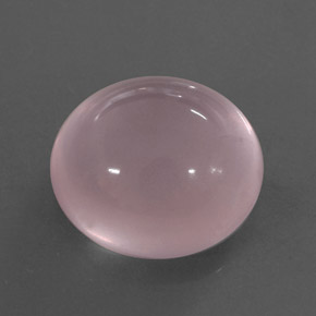 10,14 ctw natürlicher rosafarbener Rosenquarz, Transparent, Transparent / Lichtdurchlässig