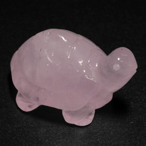 9,17 ctw natürlicher Pink Rosenquarz, Transparent, Transparent / Lichtdurchlässig