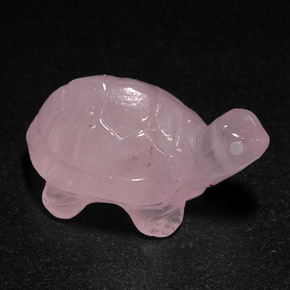 15,19 ctw natürlicher rosafarbener Rosenquarz, Transparent, Transparent / Lichtdurchlässig