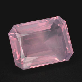 151,95 ctw natürlicher rosafarbener Rosenquarz, Transparent, Transparent / Lichtdurchlässig