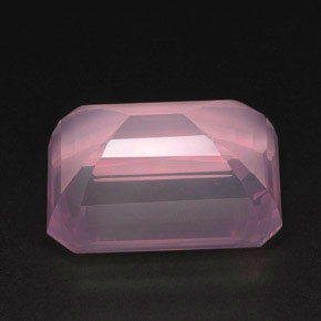 151,95 ctw natürlicher rosafarbener Rosenquarz, Transparent, Transparent / Lichtdurchlässig