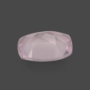 1,70 ctw natürlicher rosafarbener Rosenquarz, Transparent, Transparent / Lichtdurchlässig