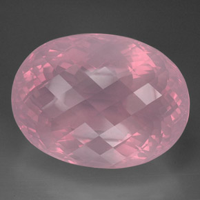 223,50 ctw natürlicher rosafarbener Rosenquarz, Transparent, Transparent / Lichtdurchlässig