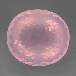 177,70 ctw natürlicher rosafarbener Rosenquarz, Transparent, Transparent / Lichtdurchlässig