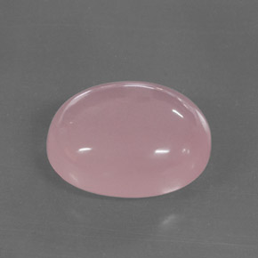 30,50 ctw natürlicher rosafarbener Rosenquarz, Transparent, Transparent / Lichtdurchlässig