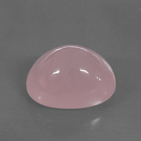 39,28 ctw natürlicher rosafarbener Rosenquarz, Transparent, Transparent / Lichtdurchlässig