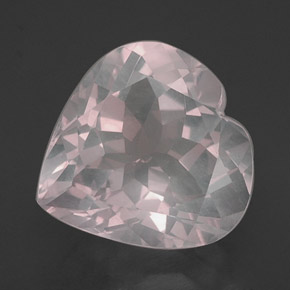 15,77 ctw natürlicher rosafarbener Rosenquarz, Transparent, Transparent / Lichtdurchlässig