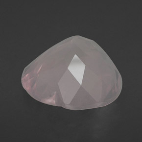 15,77 ctw natürlicher rosafarbener Rosenquarz, Transparent, Transparent / Lichtdurchlässig