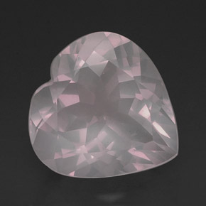 16,50 ctw natürlicher rosafarbener Rosenquarz, Transparent, Transparent / Lichtdurchlässig