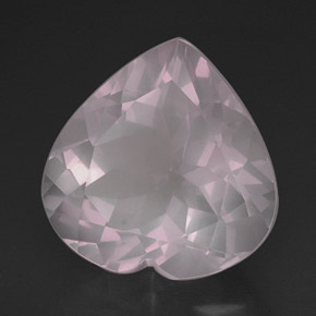 16,50 ctw natürlicher rosafarbener Rosenquarz, Transparent, Transparent / Lichtdurchlässig