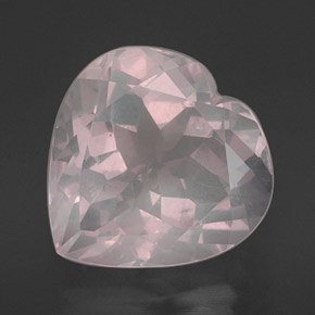 16,23 ctw natürlicher rosafarbener Rosenquarz, Transparent, Transparent / Lichtdurchlässig