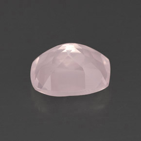 2,20 ctw natürlicher rosafarbener Rosenquarz, Transparent, Transparent / Lichtdurchlässig