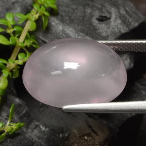12,96 ctw natürlicher rosafarbener Rosenquarz, Transparent, Transparent / Lichtdurchlässig