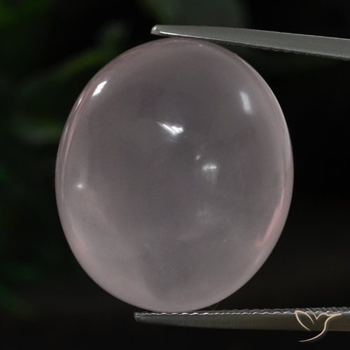 33.08ct Natürlicher rose-rosa Rosenquarz, Oval, Transparent
