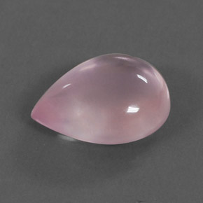 8,15 ctw natürlicher rosafarbener Rosenquarz, Transparent, Transparent / Lichtdurchlässig