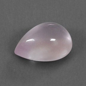 4,62 ctw natürlicher rosafarbener Rosenquarz, Transparent, Transparent / Lichtdurchlässig